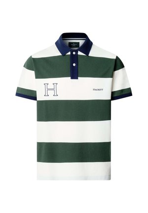 Hackett London, HACKETT LONDON POLO SHIRT HERITAGE H STR POLO - Polokošeľa - rugby green
