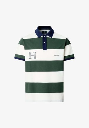 Hackett London, HACKETT LONDON POLO SHIRT HERITAGE H STR POLO - Polokošeľa - rugby green