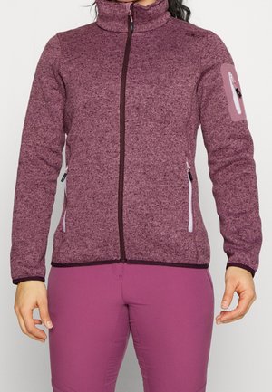 Forro polar - mottled lilac
