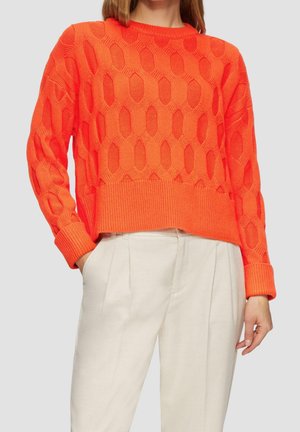 Pullover - orange
