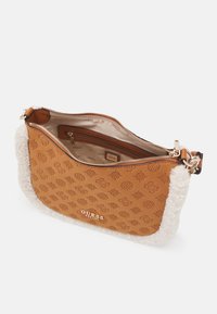 Guess DAVIKA HOBO - Handbag - cognac