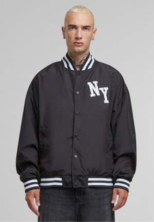 Mister Tee NEW YORK ARC LIGHT COLLEGE  - Blouson Bomber - black