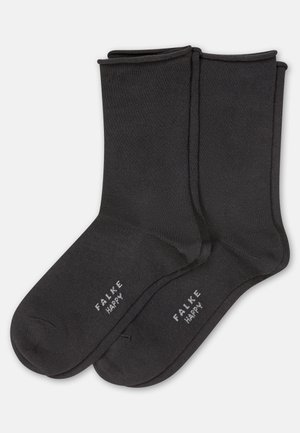 FALKE HAPPY 2-PACK - Sokker - black