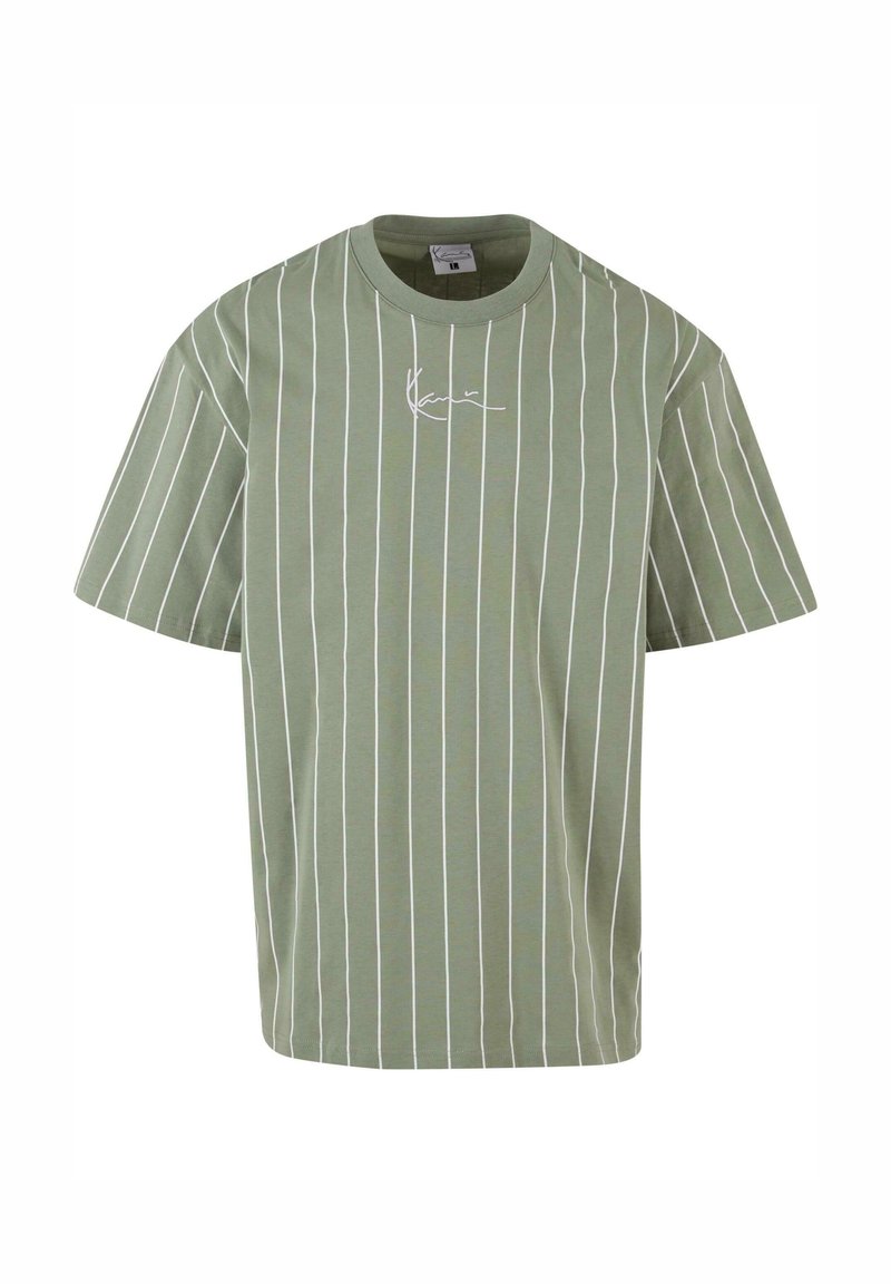 Karl Kani - Sweat à capuche avec écusson rétro - Vert
