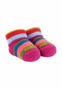 Gallo WITH STRIPES - Calze - magenta prussia
