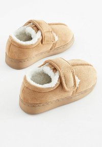 Next WARM LINED TOUCH FASTENING - Első cipők - tan brown