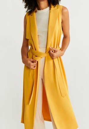 Veste sans manches - mustard yellow