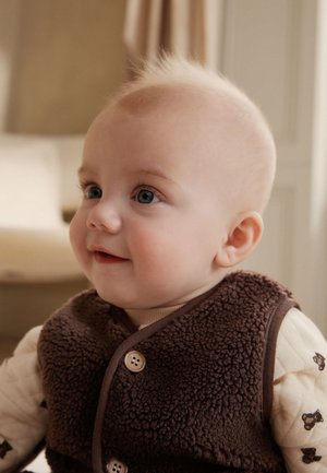 Next, REGULAR FIT - Weste - chocolate brown