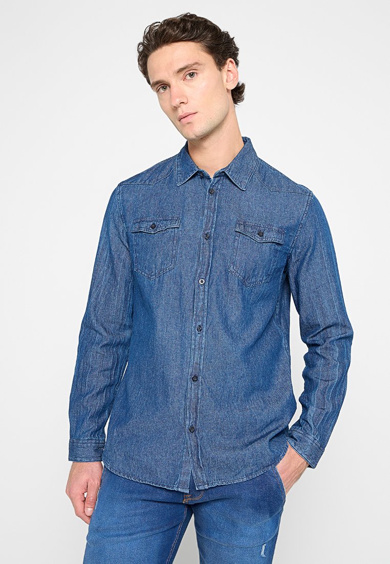 Guess Overhemd blauw