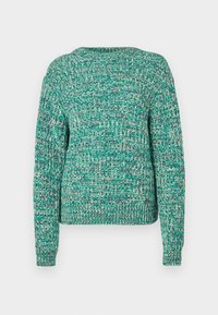 CROPPED CREW NECK - Stickad tröja -  green