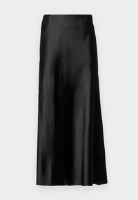 EMILIA BUTTON SKIRT - Gonna lunga - black
