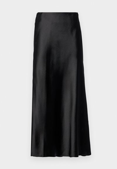 Holzweiler EMILIA BUTTON SKIRT - Maxi skirt - black