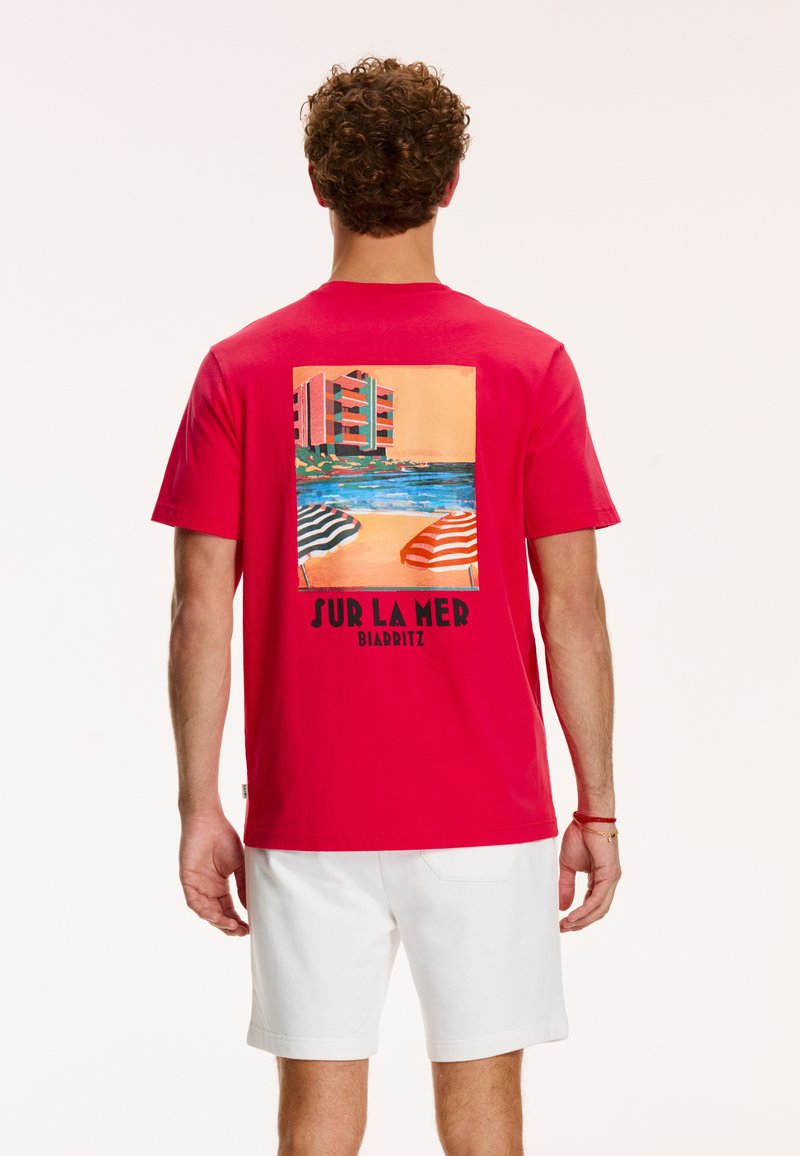 Shiwi Apdrukāts T-krekls - coral pink