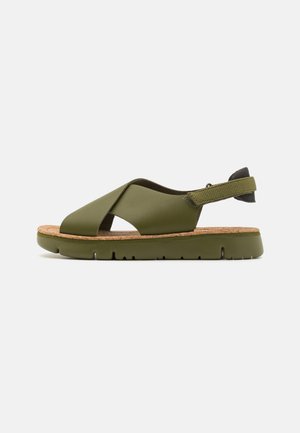 ORUGA - Sandalen - medium green