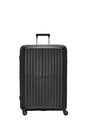COLLECTION MIT DEHNFALTE - Valise à roulettes - black-metallic