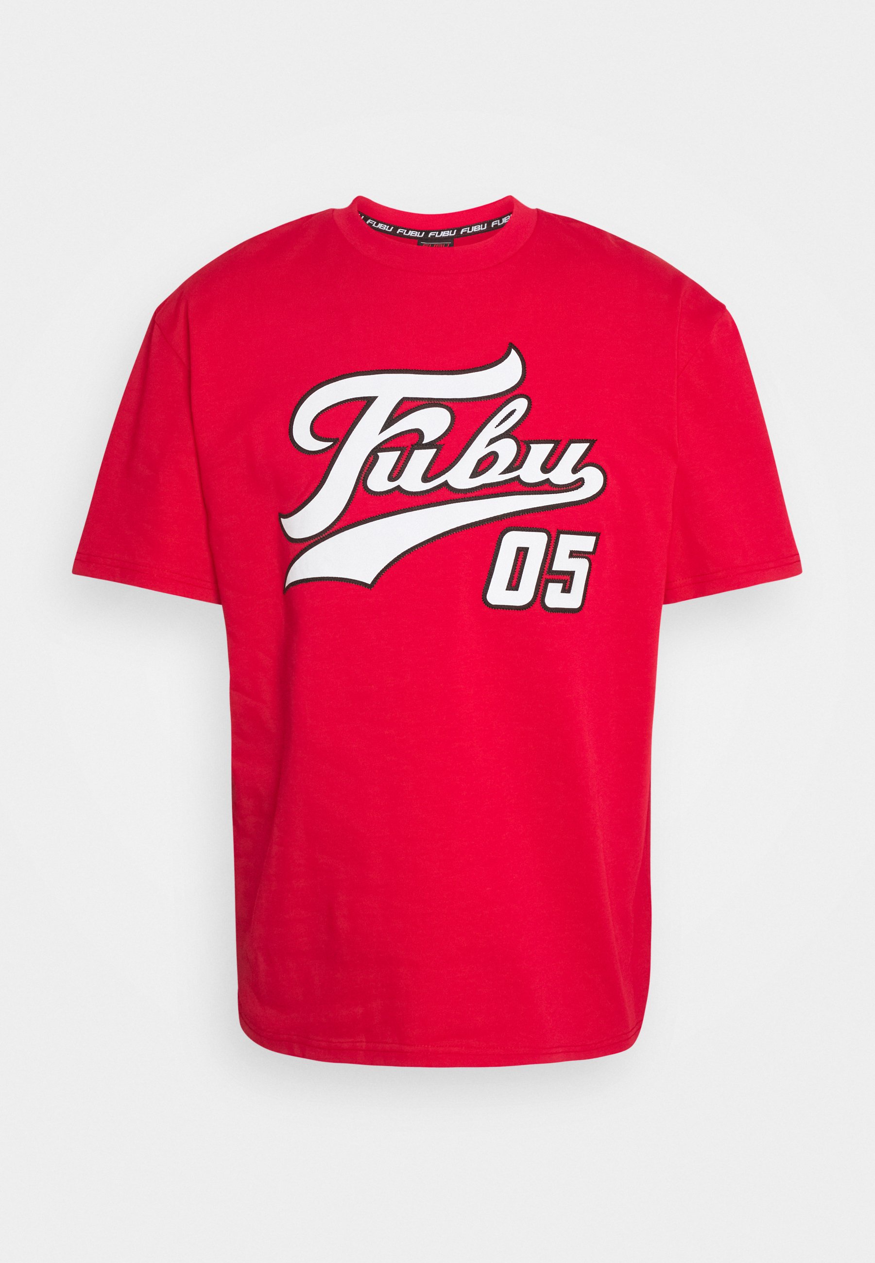 FUBU VARSITY - Print T-shirt - red 