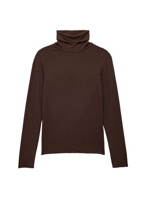 Langarmshirt - brown