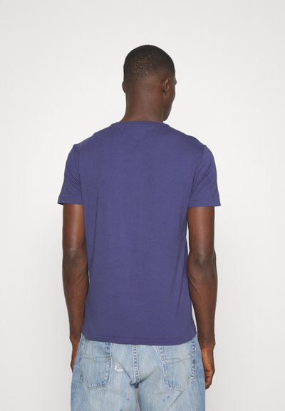 Polo Ralph Lauren CUSTOM SLIM FIT JERSEY CREWNECK T-SHIRT - Basic póló - boathouse navy