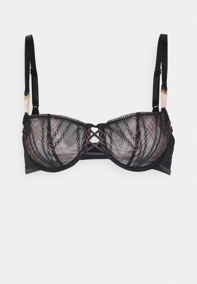 Chantelle MEMENTO BRA HALF CUP bra black/pink/black