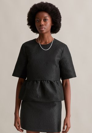 PEPLUM TONAL LEO - Bluse - black multi