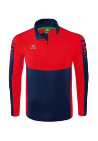 Erima FUSSBALL - TEAMSPORT - SIX WINGS TRAININGSTOP DUNKEL - Sweatshirt - blaurot