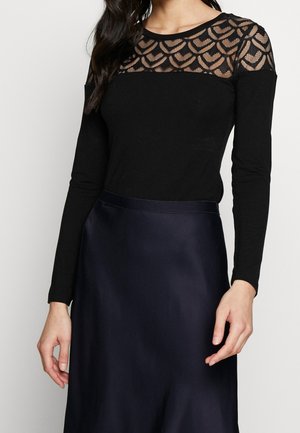 T-shirt à manches longues - black