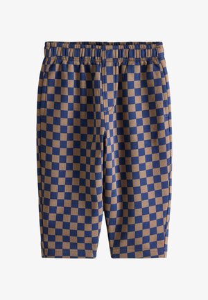 Next, REGULAR FIT - PATTERNED JOGGERS . - Nohavice - navy ginger