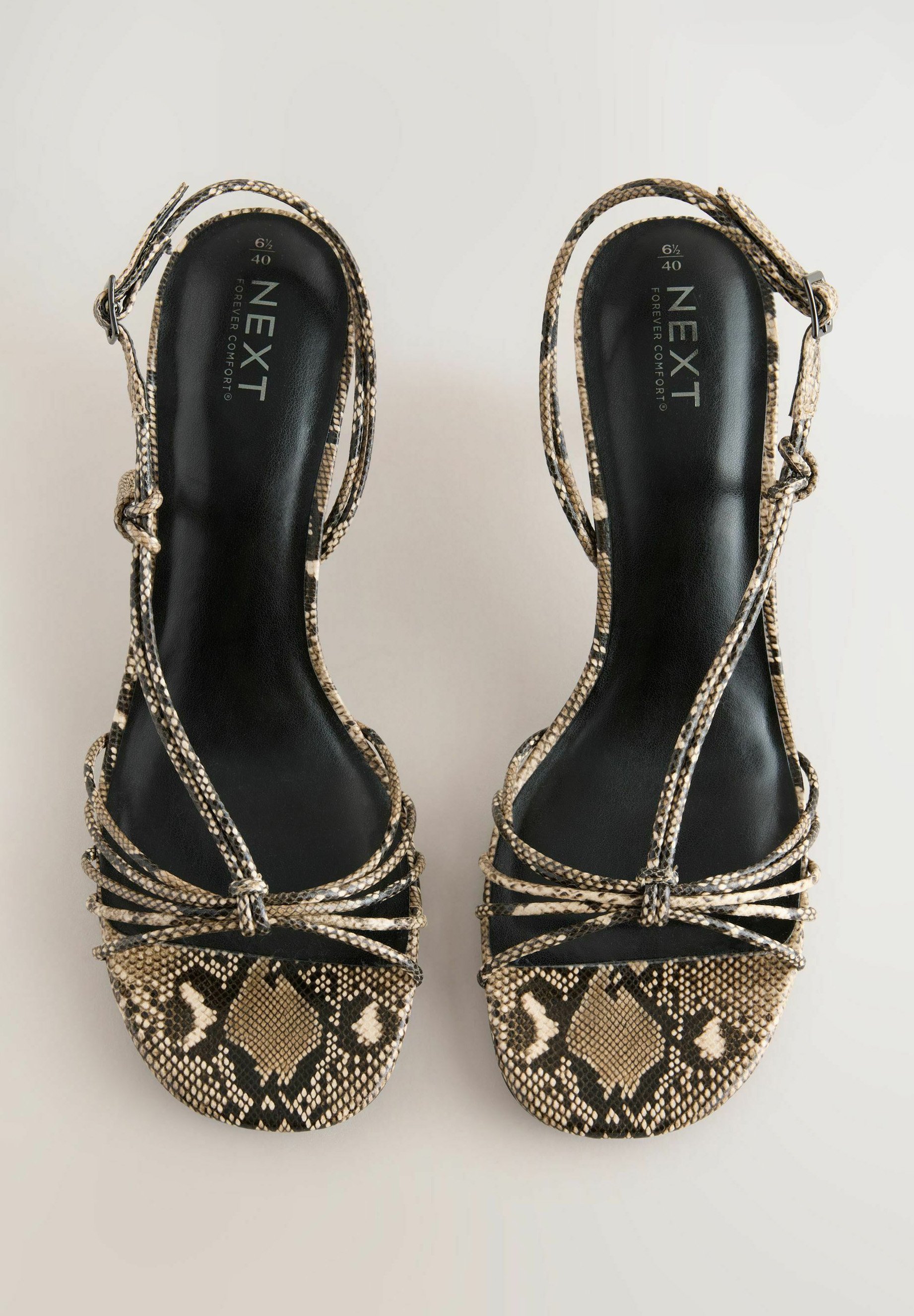 Snake Strappy Sandals