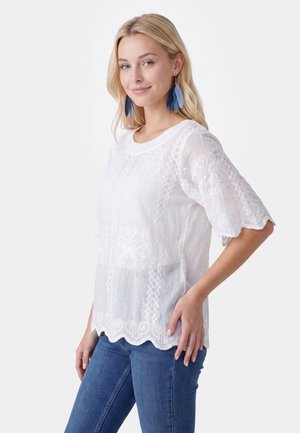 IZIA, IZIA BLOUSE - Bluse - white