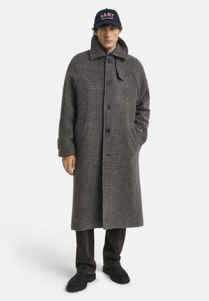 Klassischer Mantel - deep brown