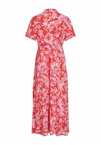 VILA Maxikjole - poppy red