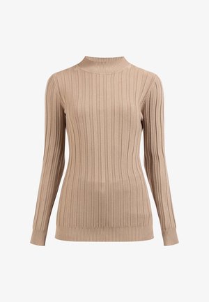 DreiMaster, Strickpullover - dunkelsand