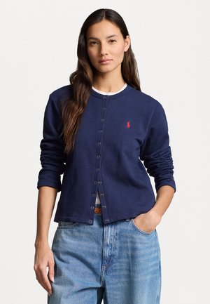 Polo Ralph Lauren FRENCH TERRY CARDIGAN - Cardigan - newport navy