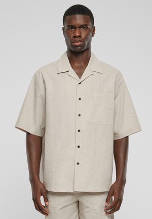 Urban Classics RELAXED SHORT SLEEVE - Overhemd - cloud