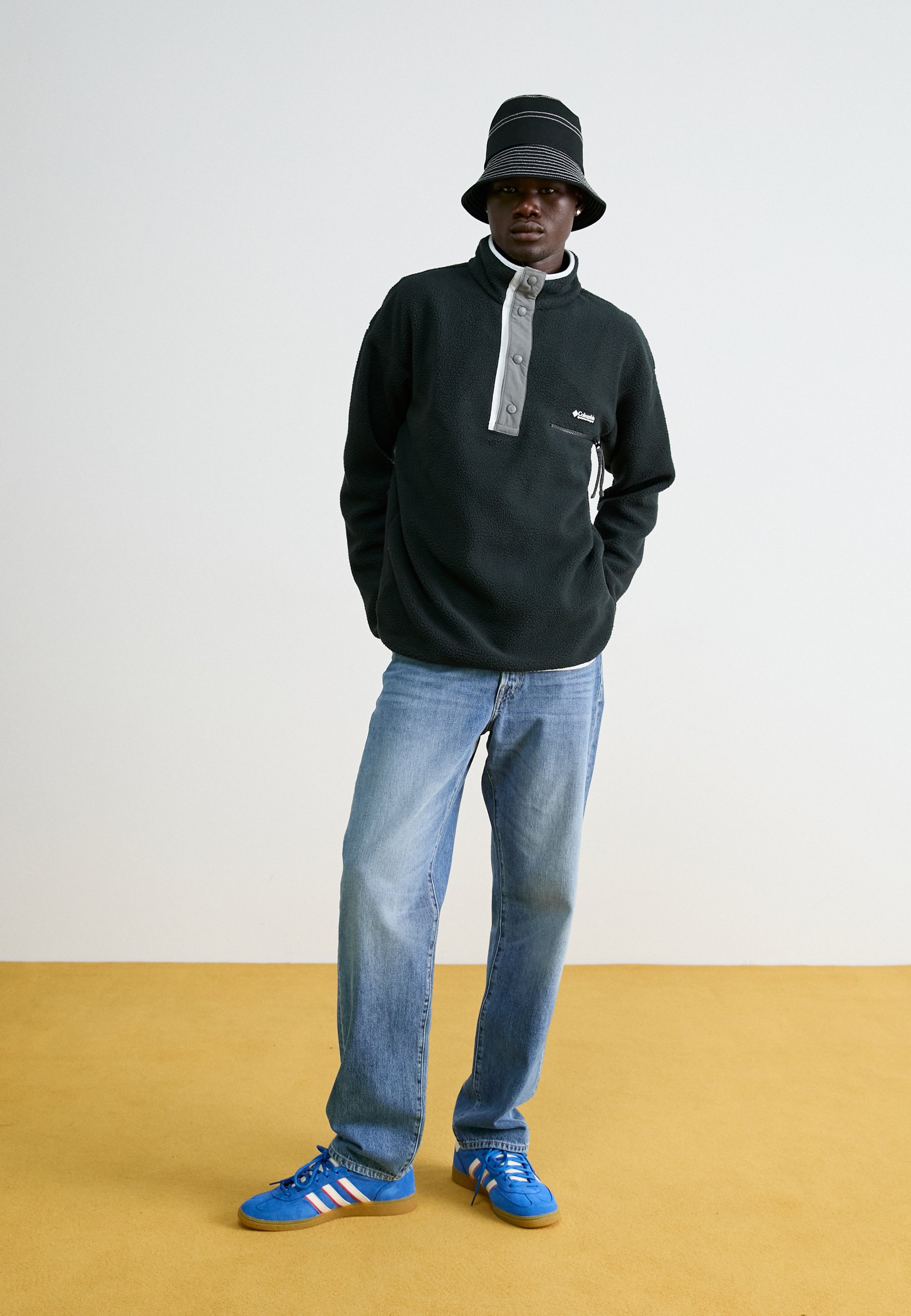 Columbia HELVETIA - Bluza z polaru/czarny - Zalando.pl