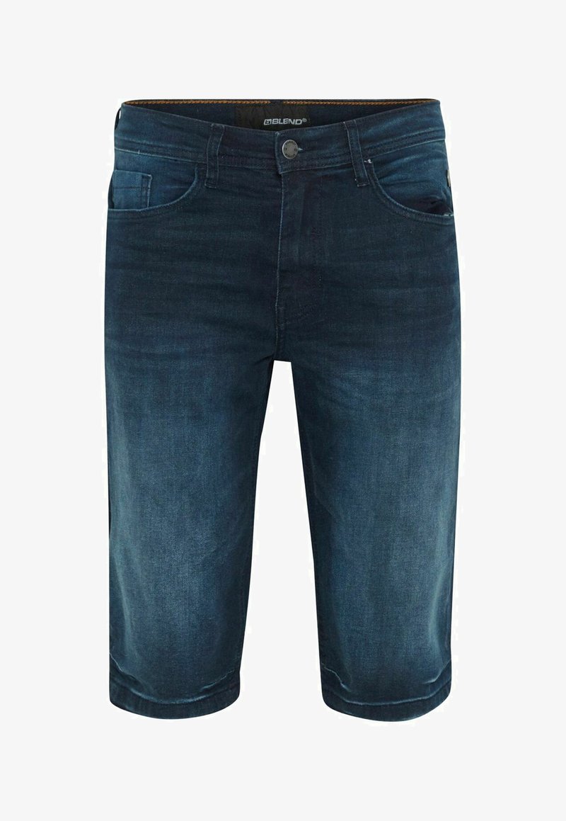 PULL&BEAR BERMUDA - Shorts - dark blue/donkerblauw PULL&BEAR BERMUDA - Shorts - dark blue/donkerblauw