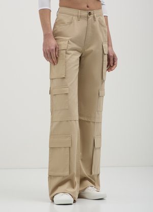 MULTITASCHE  - Pantaloni cargo - beige