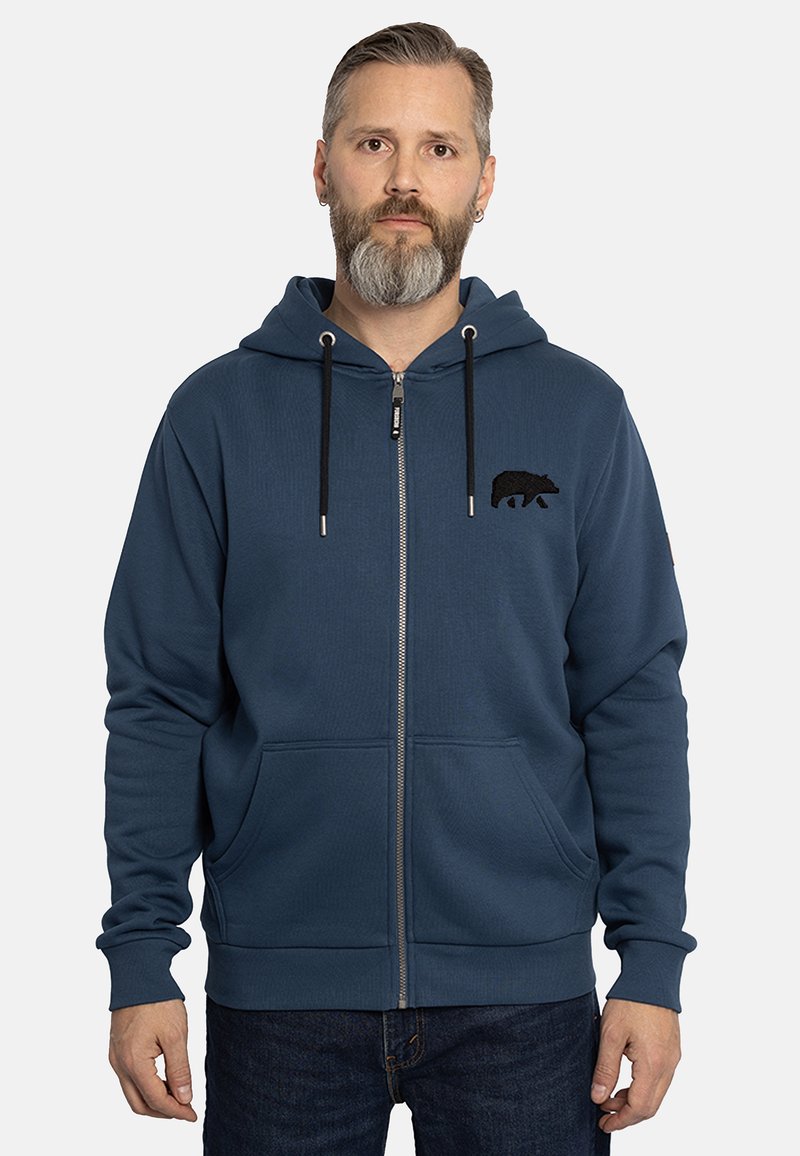 FORSBERG - HOODIE - Zip-up sweatshirt - blau, Enlarge