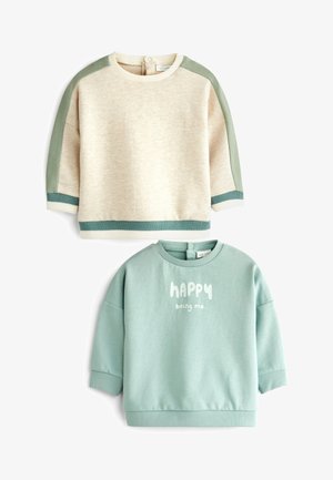 2 PACK - Sweatshirt - mint green cream