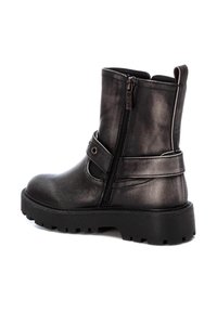 XTI Botines con plataforma - plomo