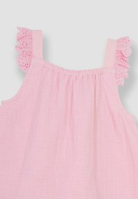 JoJo Maman Bébé 2-PIECE BRODERIE SET - REGULAR FIT - Blúzka - pink