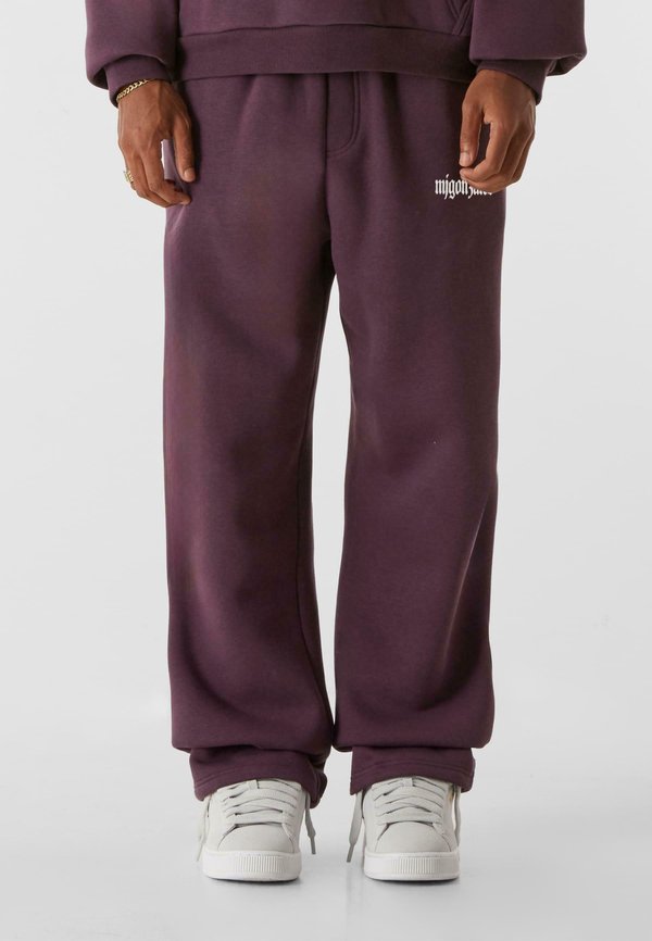 LOGO - Jogginghose - plumpurple