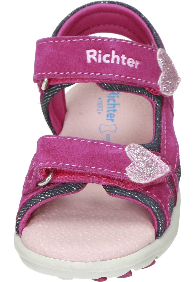 Kinder Riemchensandalen | Richter Trekkingsandale ciclamino blue candy/pink - UB54618 Kinder Riemchensandalen | Richter Trekkingsandale ciclamino blue candy/pink - UB54618