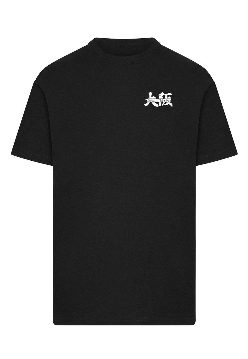 Mister Tee MIDNIGHT RACING CLUB TEE - Print T-shirt - black