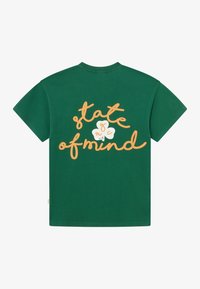 BLKVIS STATE OF MIND TEE UNISEX - Triko s potiskem - bottle green