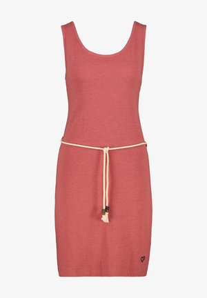 alife & kickin JENNIFERAK A SLEEVELESS - Jerseykleid - astro dust melange