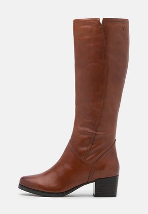 Bottes - cognac