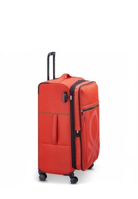 Delsey Paris COLOR BLOCK TROLLEY MIT DEHNFALTE - Trolley - red
