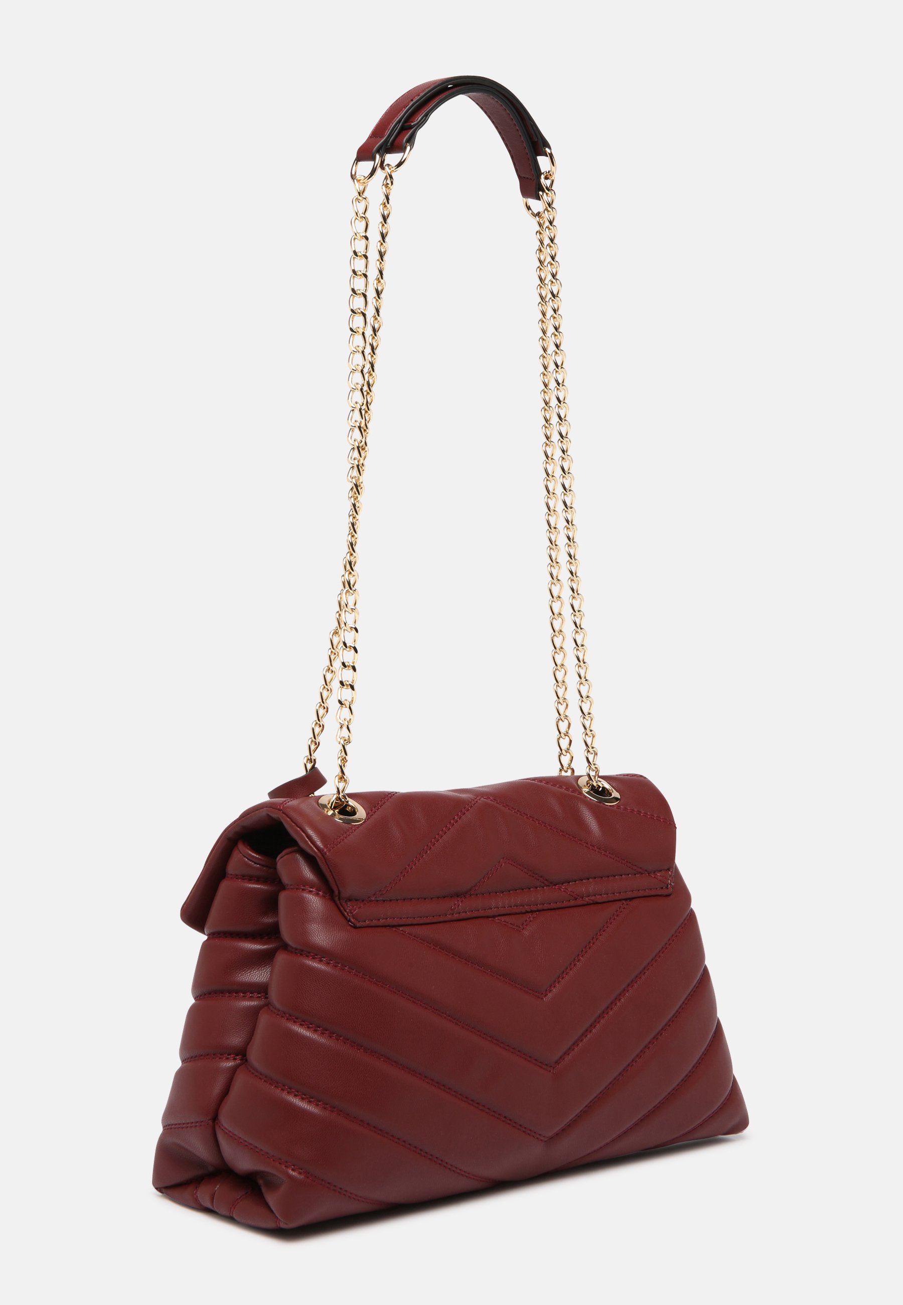 L.CREDI Borsa a tracolla - bordo/bordeaux screziato - Zalando.it