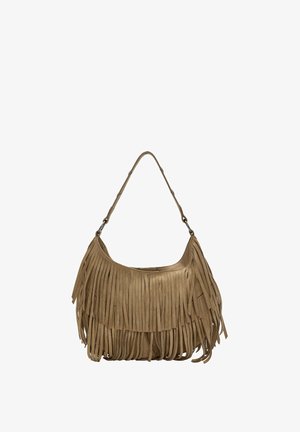 SHOULDER - Geantă de mână - brown